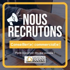 NOUS RECRUTONS ! 