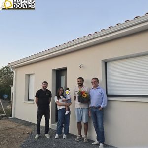 clients très satisfaits de leur construction maison bouvier