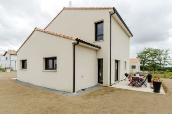 Maisons Bouvier : façade arrière