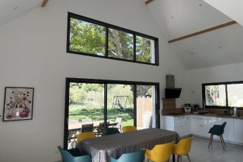 cuisine haut plafond