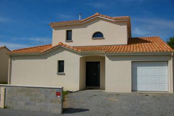 Maisons Bouvier : façade avant