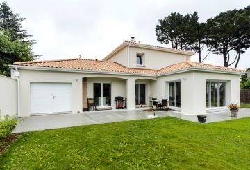 Maison avec Préau et arches cintrés à St-Marc-sur-mer, Loire-Atlantique (44)