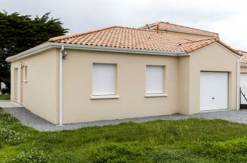 Maison en tuile à la Bernerie en Retz, Loire-Atlantique (44)