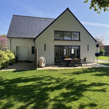 Maison moderne toit ardoise en Loire-Atlantique (44)