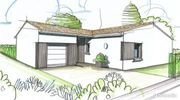 Terrain + maison à vendre à Machecoul (44)
