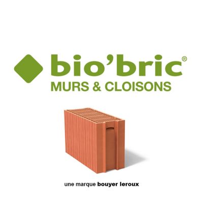 bio'bric murs et cloison, marque de l'entreprise bouyer leroux