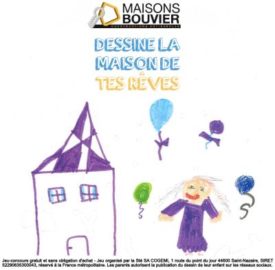 jeu concours, maisons bouvier, dessine la maison de tes rêves