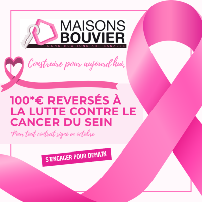 maisons bouvier s'engage pour octobre rose en 2026