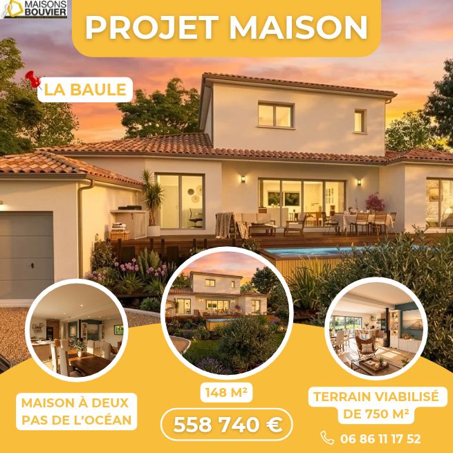 maison à vendre à la baule en loire atlantique 