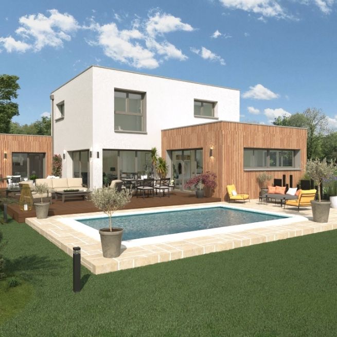 maison contemporaine la baule loire atlantique maisons bouvier