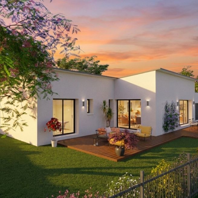 terrain + maison à vendre à guérande en loire atlantique par maisons bouvier