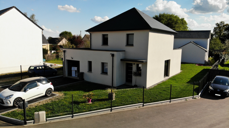 Maison traditionnelle couverture en ardoise en à Casson en Loire-Atlantique (44)